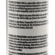 After Dark Essentials CalExotics Lubricant Water-Based Cooling Chill 4oz/120ml 4 - SexyMenUnderwear.com