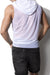 ALEXANDER COBB Athletic Tank Sleeveless Hoody Lightweight Mesh White 3 - SexyMenUnderwear.com