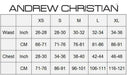 Andrew Christian XS Andrew Christian Boxer Sailor Trunk long Boxers Navy & White XS 7681 20