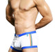 Andrew Christian S Andrew Christian Boxer Swimwear Prise Mesh Trunk Bikini Swim White 7690 15