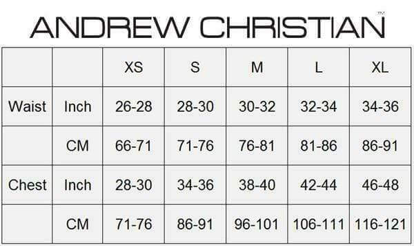 Andrew Christian Andrew Christian Brief Starlight Briefs w/ Almost Naked Slip Black 91665 61