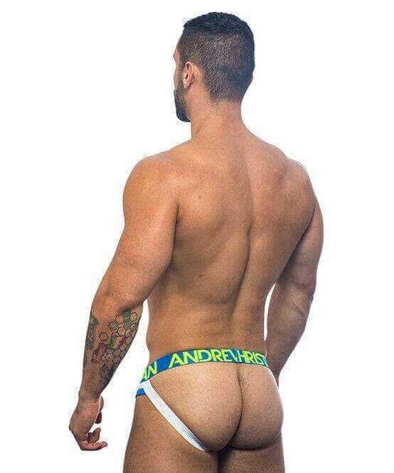 Andrew Christian Andrew Christian Jocks Trophy Boy Active Jockstrap Mesh Electric 90917 10