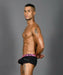 Andrew Christian Boxer Show-It Retro Electric Pink Pop Boxers Black 91537 43 - SexyMenUnderwear.com