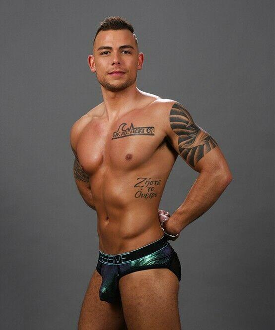 Andrew Christian Brief Back Entry Massive Annaconda Eclipse Mesh Slips 91278 7 - SexyMenUnderwear.com