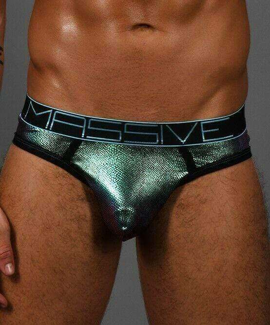 Andrew Christian Brief Back Entry Massive Annaconda Eclipse Mesh Slips 91278 7 - SexyMenUnderwear.com