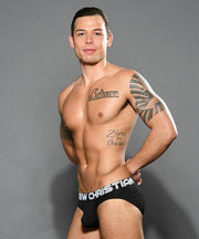 Andrew Christian Brief Bamboo Soft Rayon Antibacterial Briefs Black 92149 49 - SexyMenUnderwear.com