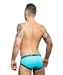 Andrew Christian Brief CoolFlex Briefs Slip Show-it Aqua 90937 16 - SexyMenUnderwear.com