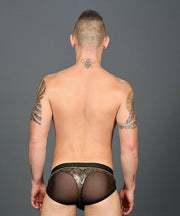 Andrew Christian Brief Massive Python Briefs Golden Snake Skin 91093 16 - SexyMenUnderwear.com