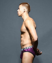 Andrew Christian Brief Posh Leopard Fashion Briefs 92146 37 - SexyMenUnderwear.com