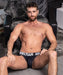 Andrew Christian Brief Power Rib Anatomically Correct Pouch Black 92722 55 - SexyMenUnderwear.com