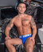 Andrew Christian Briefs Power Rib With Anatomically Correct Pouch Royal 92722 55 - SexyMenUnderwear.com