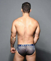 Andrew Christian Briefs Sheer Star Sparkle Sexy Slip A/Naked 91635 24 - SexyMenUnderwear.com