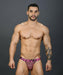 Andrew Christian Jock Neon Paradise Jockstrap Stripped Pink 91047 15 - SexyMenUnderwear.com
