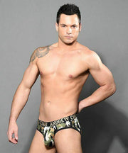 Andrew Christian Jockstrap Camo Glam Arch Army Jock Shimmer Gold 92175 48 - SexyMenUnderwear.com