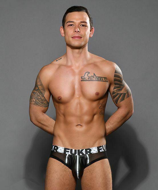 Andrew Christian Jockstrap FUKR Reflective Mesh Thong-Jock Combo 92179 46 - SexyMenUnderwear.com