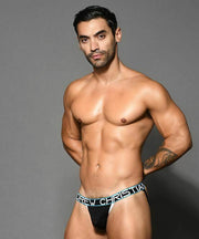 ANDREW CHRISTIAN Modal Jockstrap Show-It CoolFlex Extra Room Jock Black 92339 11 - SexyMenUnderwear.com
