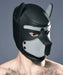 Andrew Christian Puppy Play Hood Trophy Boy Stretchy Neoprene Dog Mask Grey/black - SexyMenUnderwear.com