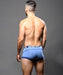 Andrew Christian Sports Boxer Active Stylish Gym Athletic Support Blue 92699 - SexyMenUnderwear.com