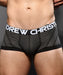 Andrew Christian Sports Boxer Active Stylish Gym Athletic Support Charcoal 92699 - SexyMenUnderwear.com