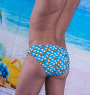 Andrew Christian Swimsuit Pride Rainbows Brief Bikini Cut Swimsuit 7677 21 - SexyMenUnderwear.com
