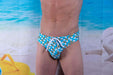 Andrew Christian Swimsuit Pride Rainbows Brief Bikini Cut Swimsuit 7677 21 - SexyMenUnderwear.com