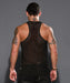 Andrew Christian Tank Golden Mesh Sport Metalic Yarns See-Through 2845 67 - SexyMenUnderwear.com