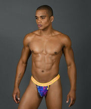 Andrew Christian Thong Impact Neon Paint-Splatter Tanga Para Hombres 91320 13 - SexyMenUnderwear.com