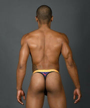 Andrew Christian Thong Impact Neon Paint-Splatter Tanga Para Hombres 91320 13 - SexyMenUnderwear.com