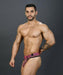 Andrew Christian Thong Neon Paradise Tangas Stripped Pink 91048 15 - SexyMenUnderwear.com