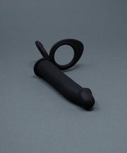 Andrew Christian Trophy Boy DP Vibrator C-Ring 10 Speed Vibrating Bullet Dildo 42 - SexyMenUnderwear.com