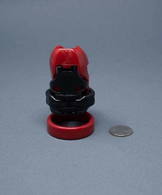Andrew Christian Trophy Boy Small Chastity C-Cage O/S Red 8769 37 - SexyMenUnderwear.com