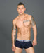 Andrew Christian XS Andrew Christian Boxer Trophy Boy Active Mesh Boxers Navy 91057 42