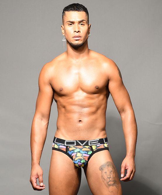 Andrew Cristian Brief Love Pride Slash Rainbow Briefs 91865 48 - SexyMenUnderwear.com