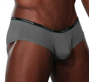 Boxer DOREANSE Hipster Mini Trunk Micro-Modal Grey 1781 7 - SexyMenUnderwear.com