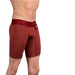 Boxer MAO Sports With Cell Phone Pocket Gym Underwear Vino Red 1111.39 5 - SexyMenUnderwear.com