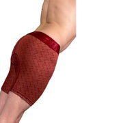 Boxer MAO Sports With Cell Phone Pocket Gym Underwear Vino Red 1111.39 5 - SexyMenUnderwear.com