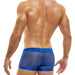 Boxer Modus Vivendi ARMOR Luxury Metallic Yarns Boxer Mesh Blue 01021 53 - SexyMenUnderwear.com