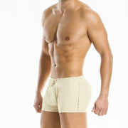 Boxer Natural Modus Vivendi Calecons En Cotton Ribbed Fabric 14121 44 - SexyMenUnderwear.com