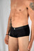 Boxer TOF PARIS Cotton ALPHA Bi-Stretch Jersey Black 37 - SexyMenUnderwear.com