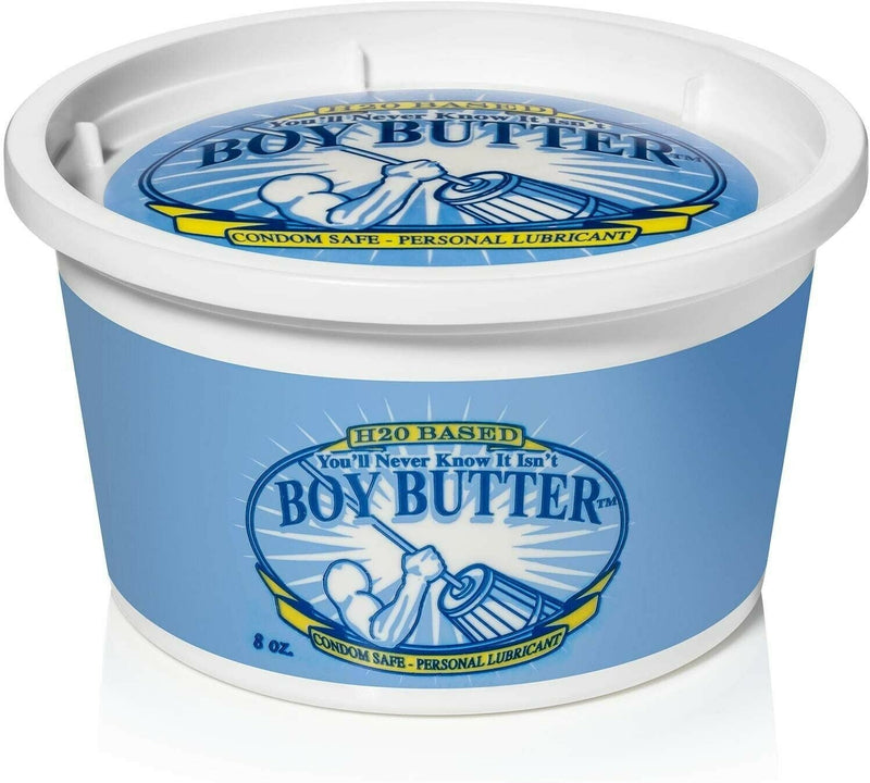BOY BUTTER H20 Water-Based Lubricant Organic Shea Butter & VitamineE 8oz 1 - SexyMenUnderwear.com