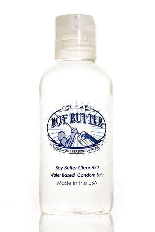 BOY BUTTER Personal Lubricant Clear Formula Water Based Squeeze Bottle 4oz 1 - SexyMenUnderwear.com