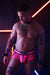BREEDWELL AXEL Brief Sheer Mesh Leg & Back Panels Neon Pink Briefs 24 - SexyMenUnderwear.com
