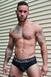 BREEDWELL Briefs Breedcore Mesh Brief Black 28 - SexyMenUnderwear.com