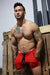 BREEDWELL Cruiser Short Perforated Fully Lined Shorts Secret Pockets Red - SexyMenUnderwear.com