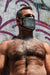 BREEDWELL CYBER Fashion Face Masks Velvet Party Masque Gasoline 9 - SexyMenUnderwear.com