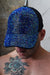 BREEDWELL HAT SPARK TRUCKER CAP SPARKLES FASHION BLUE - SexyMenUnderwear.com