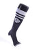 BREEDWELL High Knee Socks HEX Soft & Comfy Long Sock Black - SexyMenUnderwear.com