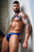 BREEDWELL Hybred Body Harness With Removable Snaps Adujstable in Blue - SexyMenUnderwear.com