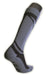 BREEDWELL Knee Socks HYBRED Bold Lined Angled Grey Long Sock - SexyMenUnderwear.com