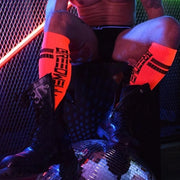 BREEDWELL Newschool Classic Sock Neon Orange Socks 13 - SexyMenUnderwear.com